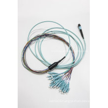 MPO-LC Fanout 12 Colored 0.9mm Fiber Optical Patchcord